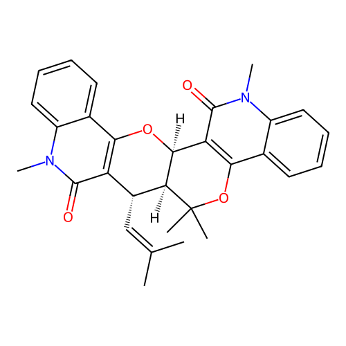 (1R,14S,15S)-4,13,13,18-tetramethyl-15-(2-methylprop-1-enyl)-12,26-dioxa-4,18-diazahexacyclo[12.12.0.02,11.05,10.016,25.019,24]hexacosa-2(11),5,7,9,16(25),19,21,23-octaene-3,17-dione structure
