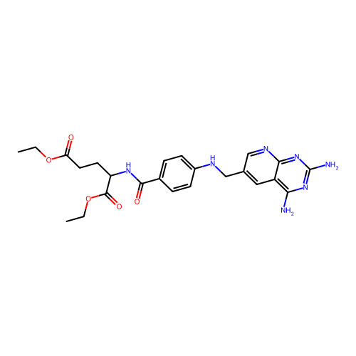 Pyrido[2, L-glutamic acid deriv. structure