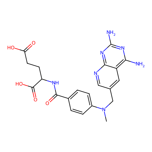 5-DEAZAMETHOTREXATE structure