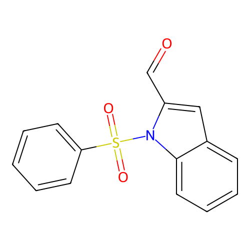 1-(Phenylsulfonyl)-1H-indole-2-carbaldehyde structure