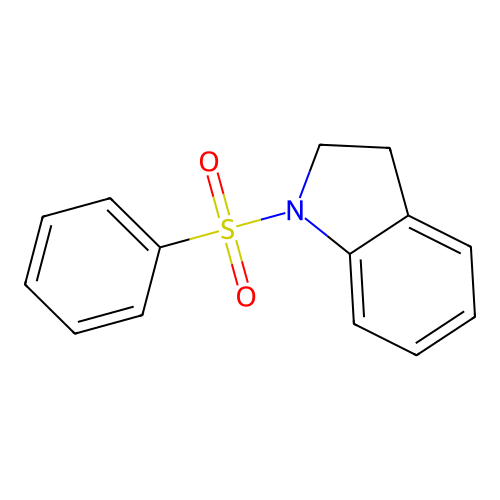 1-(Phenylsulfonyl)indoline structure