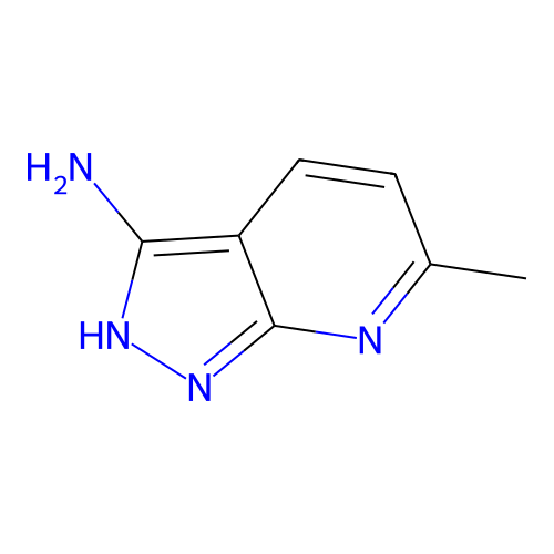 6-Methyl-1H-pyrazolo(3,4-b)pyridin-3-amine structure