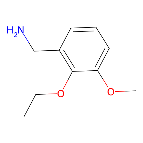 (2-Ethoxy-3-methoxybenzyl)amine structure