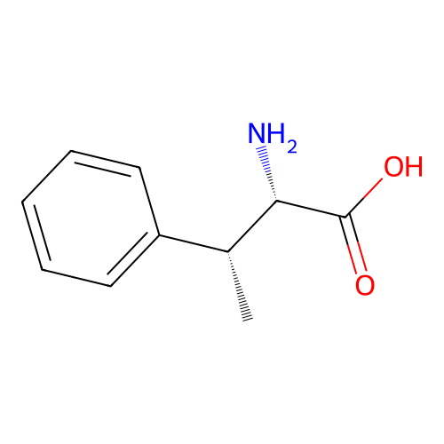 (2S,3R)-2-amino-3-phenylbutanoic acid structure