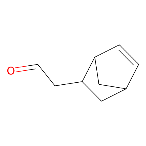 2-(Bicyclo(2.2.1)hept-5-en-2-yl)acetaldehyde structure