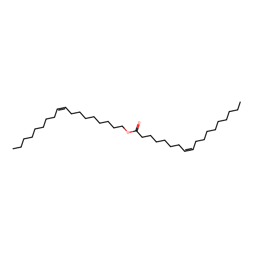 [(Z)-octadec-9-enyl] (Z)-octadec-8-enoate structure