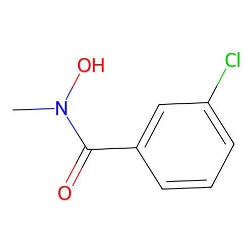 3-Chloro-N-hydroxy-N-methylbenzamide structure