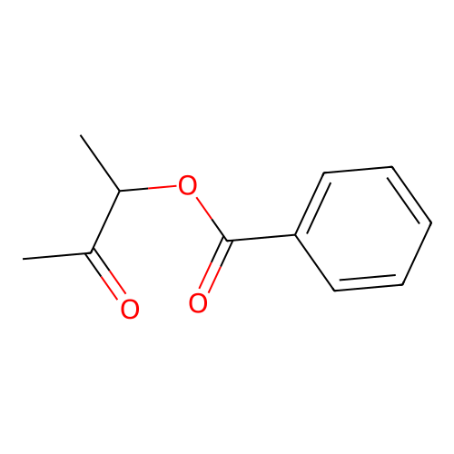 3-Oxobutan-2-yl benzoate structure