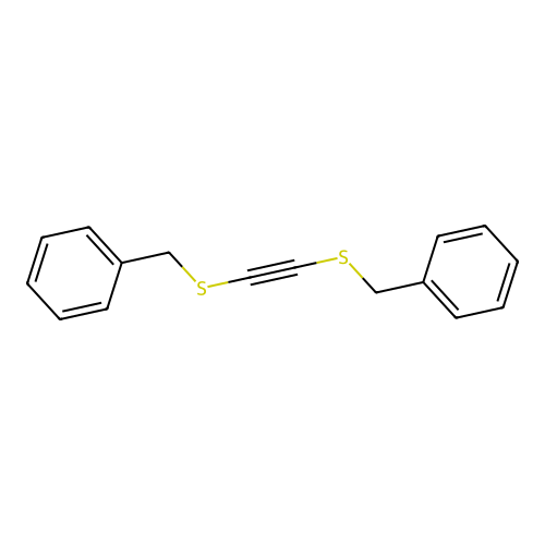 bis(benzylthio)acetylene structure