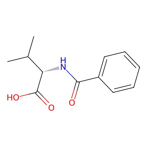 (2S)-3-methyl-2-(phenylformamido)butanoic acid structure