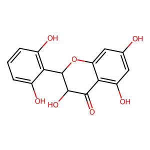 2',3,5,6',7-Pentahydroxyflavanone structure