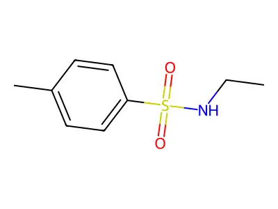 N-Ethyl-p-toluenesulfonamide structure