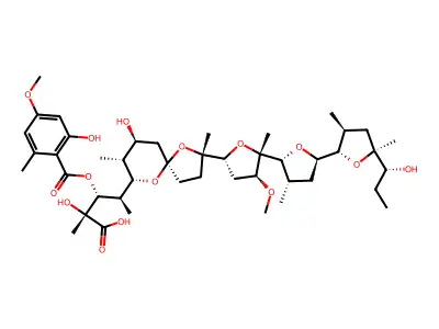 Cationomycin structure
