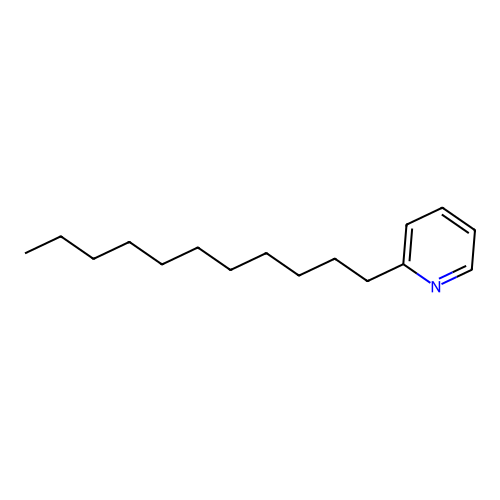 2-Undecylpyridine structure