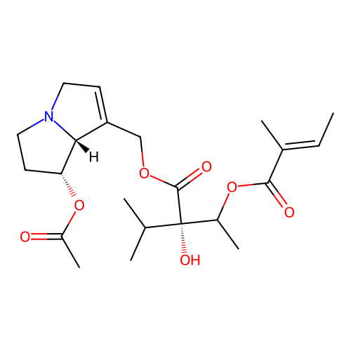 7-Acetylscorpioidine structure