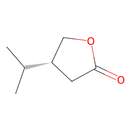 (R)-4-Isopropyldihydrofuran-2(3H)-one structure