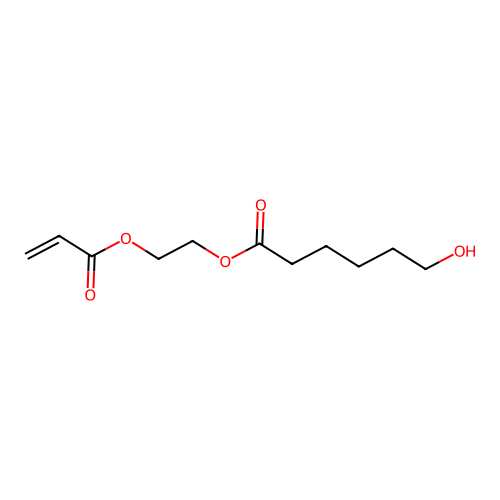 2-(Acryloyloxy)ethyl 6-hydroxyhexanoate structure