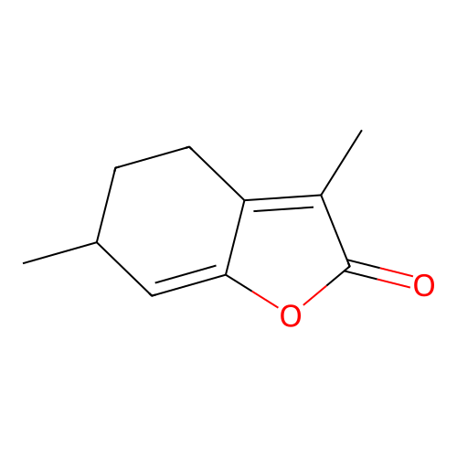 5,6-Dihydro-3,6-dimethylbenzofuran-2(4H)-one structure