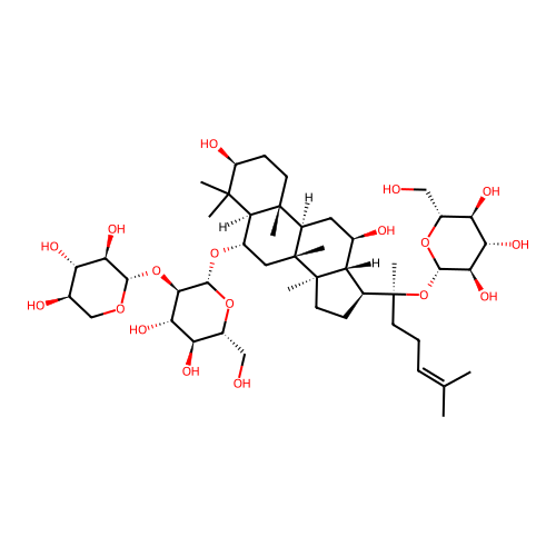Notoginsenoside R1 structure