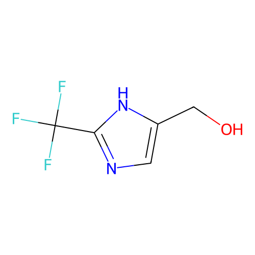 (2-(Trifluoromethyl)-1H-imidazol-5-yl)methanol structure