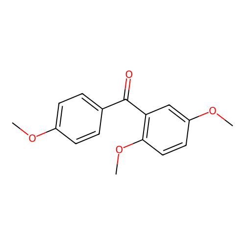 (2,5-Dimethoxyphenyl)(4-methoxyphenyl)methanone structure