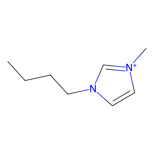 1-丁基-3-甲基咪唑鎓 structure