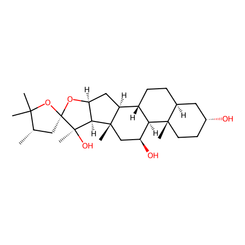 Hippuristanol structure