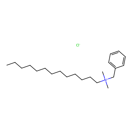 Benzalkonium Chloride structure