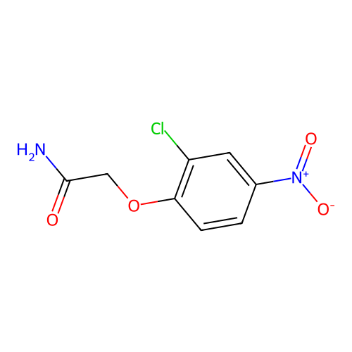 2-(2-Chloro-4-nitrophenoxy)acetamide structure