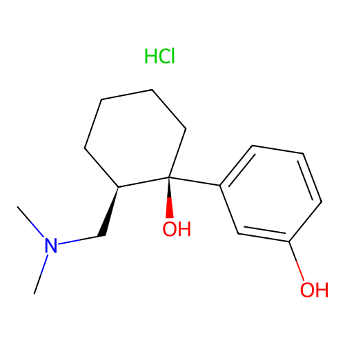O-Desmethyl tramadol hydrochloride structure