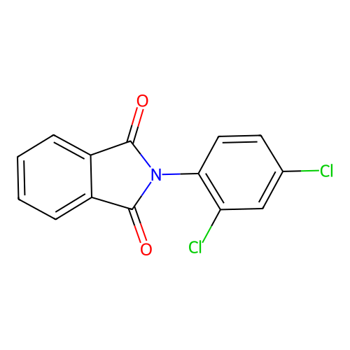 2-(2,4-dichlorophenyl)-1H-isoindole-1,3(2H)-dione structure