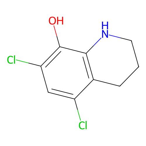 5,7-Dichloro-1,2,3,4-tetrahydroquinolin-8-ol structure