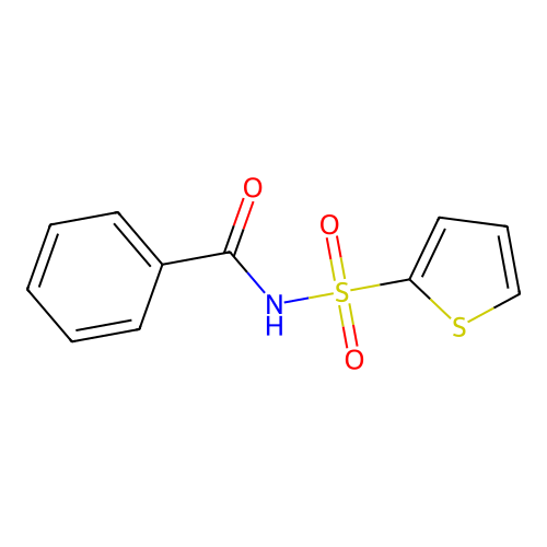 N-(thiophene-2-sulfonyl)benzamide structure