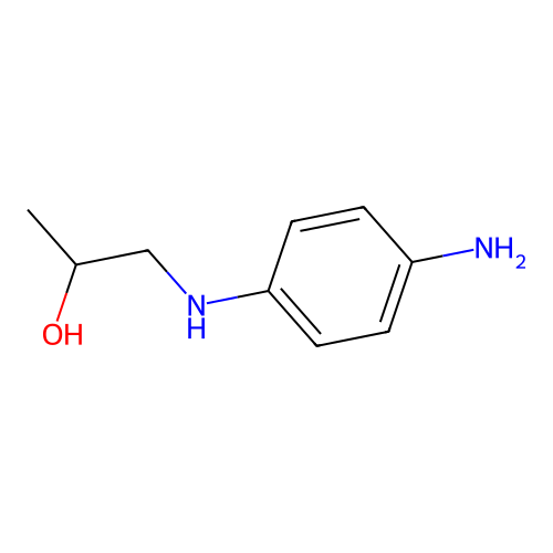 1-[(4-Aminophenyl)amino]propan-2-OL structure