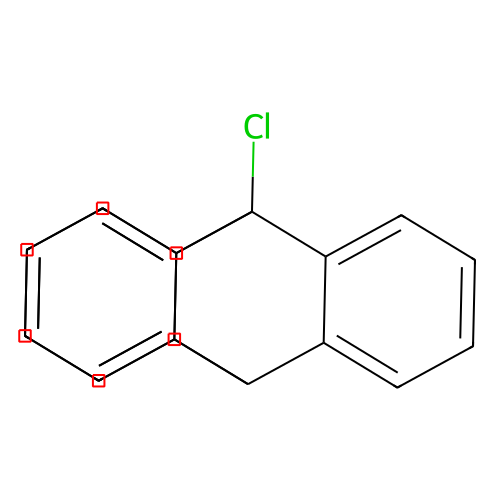 9-Chlorotriptycene structure