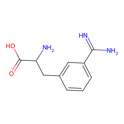 3-Carbamimidoylphenylalanine structure