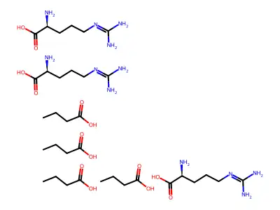Argininebutyrate structure