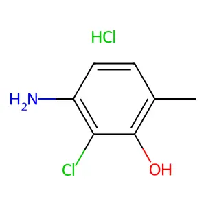3-Amino-2-chloro-6-methylphenol hydrochloride structure