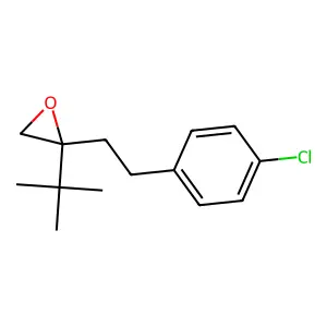 2-tert-Butyl-2-(2-(4-chlorophenyl)ethyl)oxirane structure