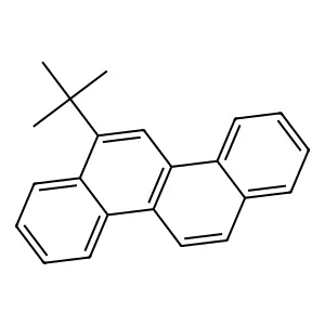 6-Tert-butylchrysene structure