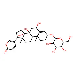 Deacetylscilliroside structure