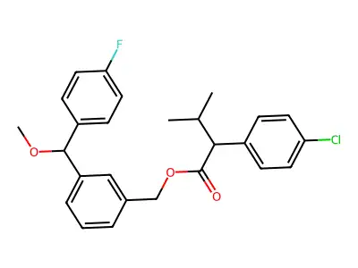 (3-( methyl4-Chloro-alpha- benzeneacetate structure