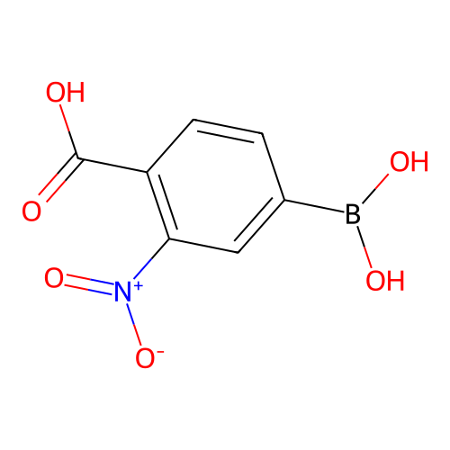 4-Carboxy-3-nitrophenylboronic Acid (contains varying amounts of Anhydride) structure