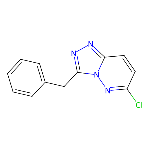 3-Benzyl-6-chloro-[1,2,4]triazolo[4,3-b]pyridazine structure