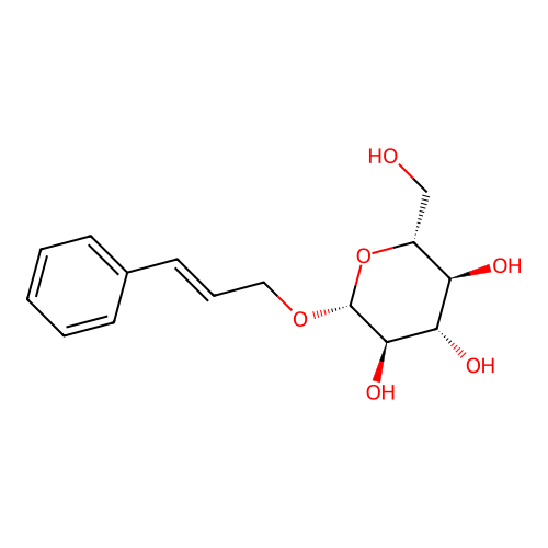 (2R,3S,4S,5R,6R)-2-(hydroxymethyl)-6-[(E)-3-phenylprop-2-enoxy]oxane-3,4,5-triol structure