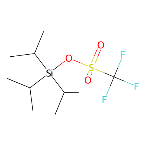 Triisopropylsilyl trifluoromethanesulfonate structure