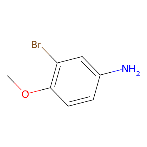 3-Bromo-4-methoxyaniline structure