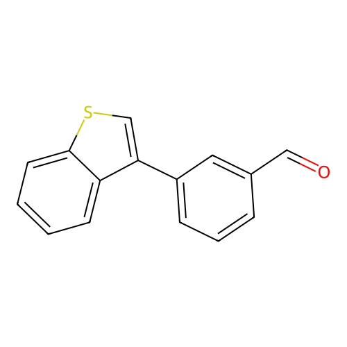 3-(1-Benzothien-3-yl)benzaldehyde structure