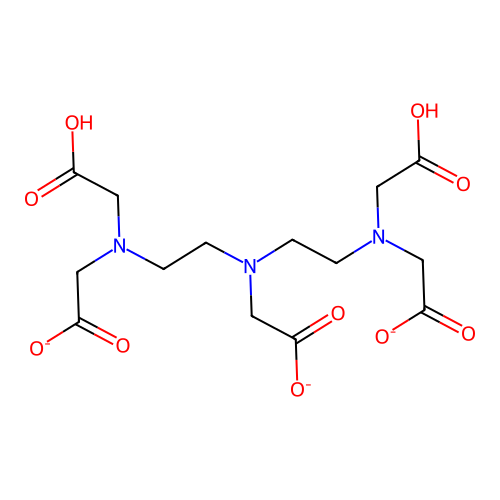 Pentetate structure