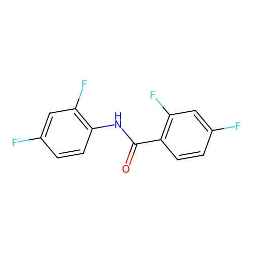 N-(2,4-difluorophenyl)-2,4-difluorobenzamide structure
